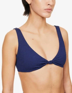 Melissa Odabash Hamptons Scoop-neck Bikini Top -Ted Bakee Fashion Shop R04090057 NAVYRIDGES ALT04