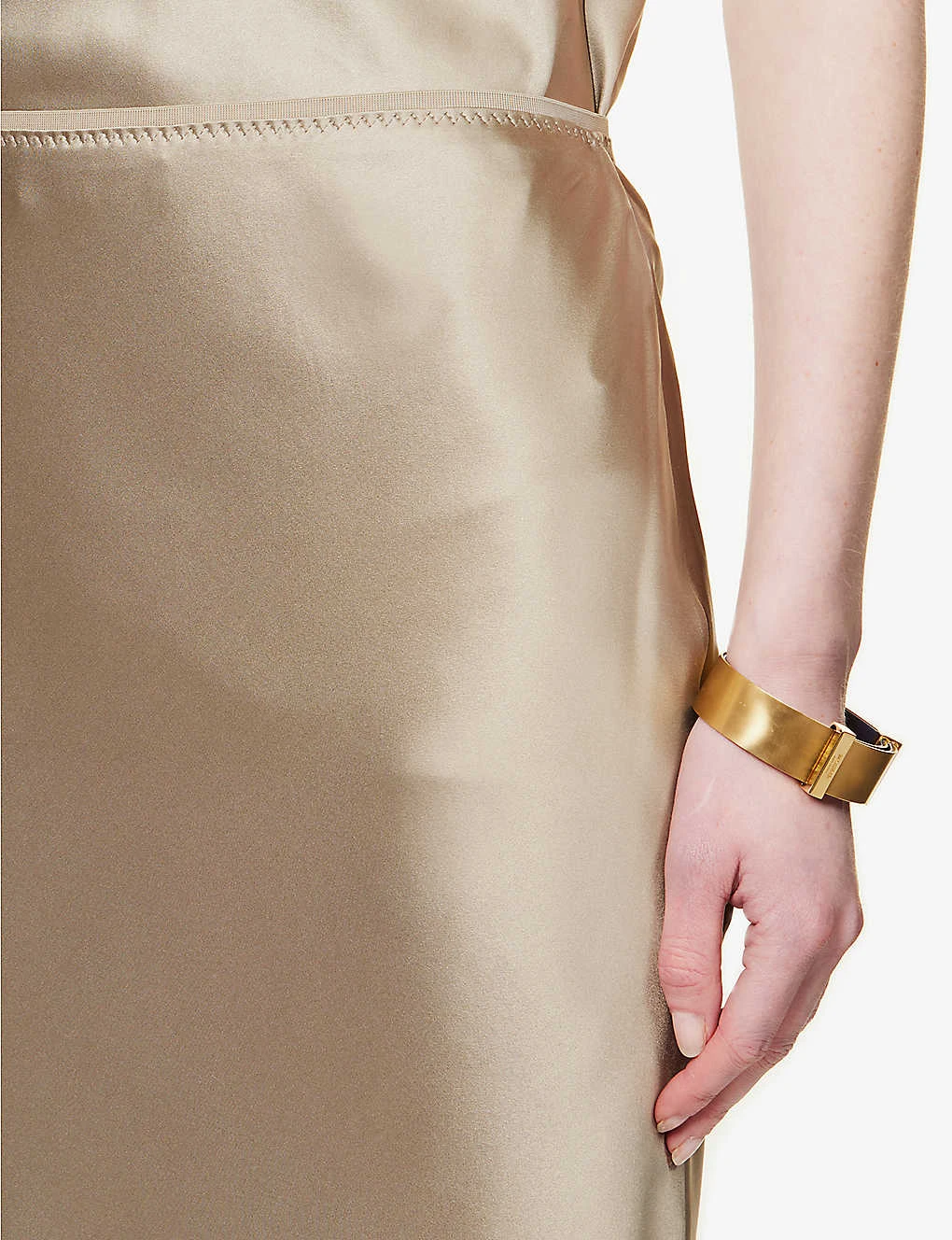 Joseph Isaak High-rise Silk-satin Midi Skirt 5 Joseph Isaak High-rise Silk-satin Midi Skirt - Image 5