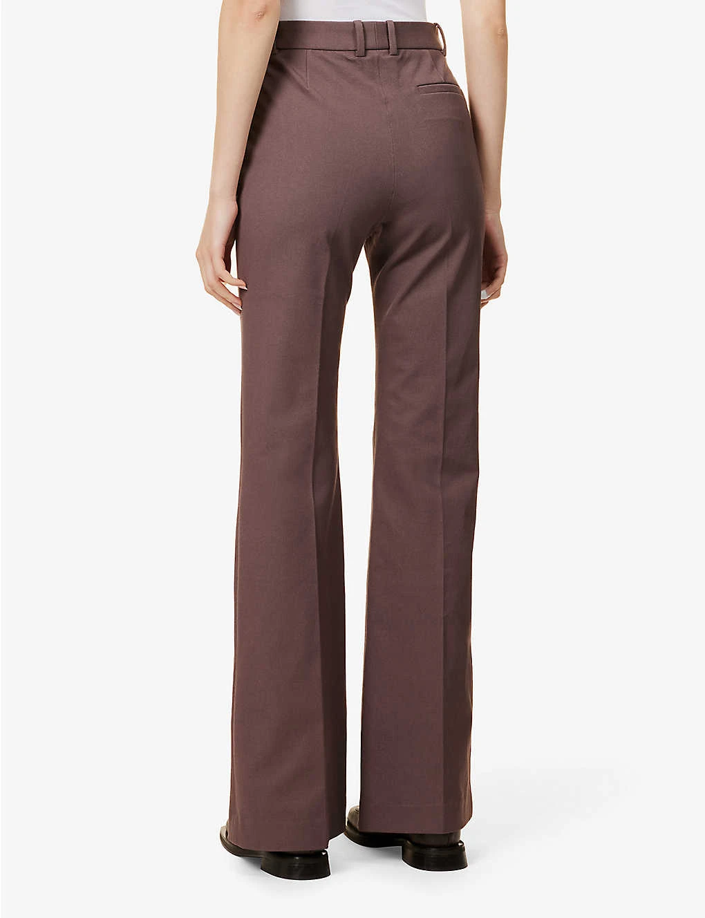 Joseph Tafira Wide-leg Mid-rise Stretch-woven Trousers 4 Joseph Tafira Wide-leg Mid-rise Stretch-woven Trousers - Image 4