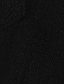 CLAUDIE PIERLOT Victory Single-breasted Polyester-blend Blazer 11 CLAUDIE PIERLOT Victory Single-breasted Polyester-blend Blazer -Ted Bakee Fashion Shop R04103290 NOIRGRIS ALT05