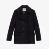 CLAUDIE PIERLOT Gaspard Double-breasted Wool-blend Coat