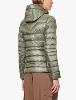 Canada Goose Cypress Hooded Shell-down Jacket -Ted Bakee Fashion Shop R04107950 SAGEBRUSH ALT03