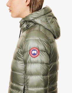 Canada Goose Cypress Hooded Shell-down Jacket -Ted Bakee Fashion Shop R04107950 SAGEBRUSH ALT04