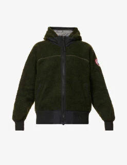 Canada Goose Simcoe Brand-patch Recycled Wool-blend Hoody