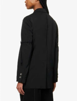 Sftm P 1 Jkt Zebra Blazer -Ted Bakee Fashion Shop R04109259 BLACK ALT03