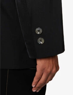 Sftm P 1 Jkt Zebra Blazer -Ted Bakee Fashion Shop R04109259 BLACK ALT05