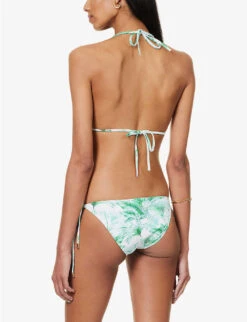 Melissa Odabash Key West Triangle Bikini Top -Ted Bakee Fashion Shop R04111515 PALM ALT03