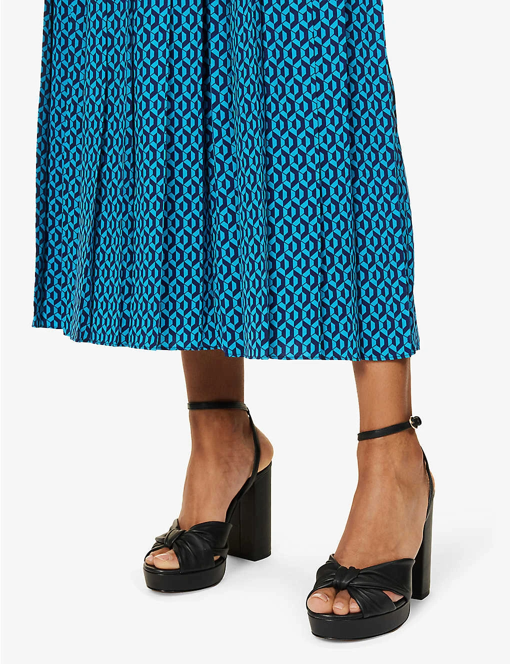 ME AND EM Geometric-print Woven Maxi Skirt 5 ME AND EM Geometric-print Woven Maxi Skirt - Image 5