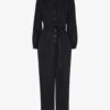 Whistles Leah Fitted Woven Jumpsuit
