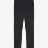 THE KOOPLES Side-stripe Straight-leg Mid-rise Wool Trousers
