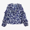 Ted Baker Floral-print Woven Top