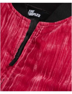 THE KOOPLES Crushed-velvet Bomber Jacket -Ted Bakee Fashion Shop R04125679 PIN01 ALT04