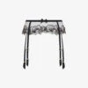 AGENT PROVOCATEUR Lindie Floral Mesh Suspender Belt