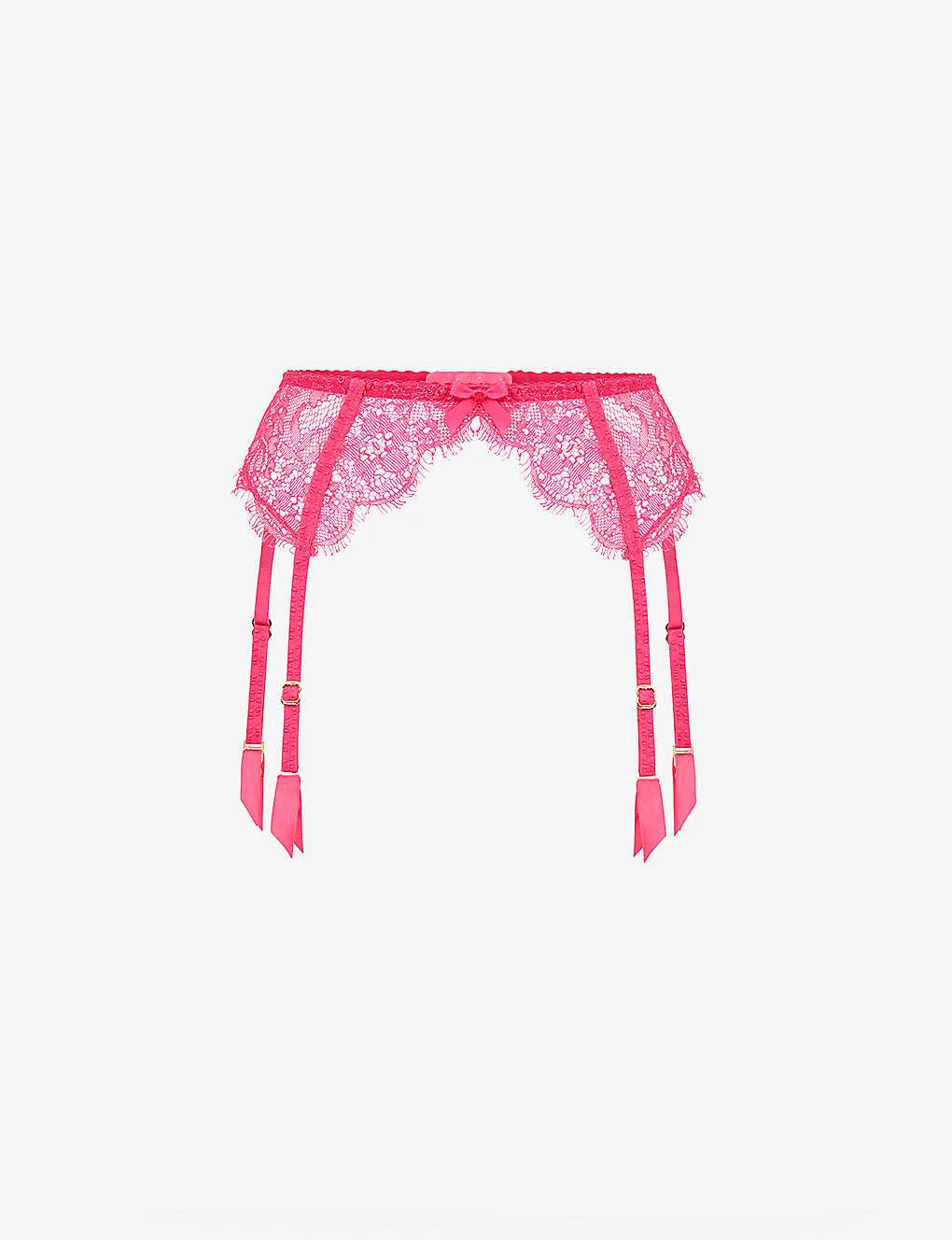 AGENT PROVOCATEUR Lorna Bow-trim Lace Suspender 1 AGENT PROVOCATEUR Lorna Bow-trim Lace Suspender