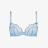 AGENT PROVOCATEUR Lorna Party Underwired Scalloped Tulle Bra