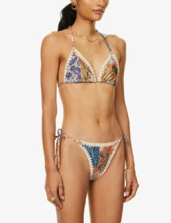 Zimmermann Devi Paisley-print Bikini -Ted Bakee Fashion Shop R04136557 PATCHPAISLEY ALT02