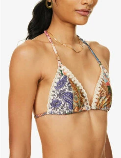 Zimmermann Devi Paisley-print Bikini -Ted Bakee Fashion Shop R04136557 PATCHPAISLEY ALT04
