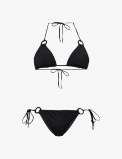 Zimmermann Ginger Ring Hoop-embellished Bikini