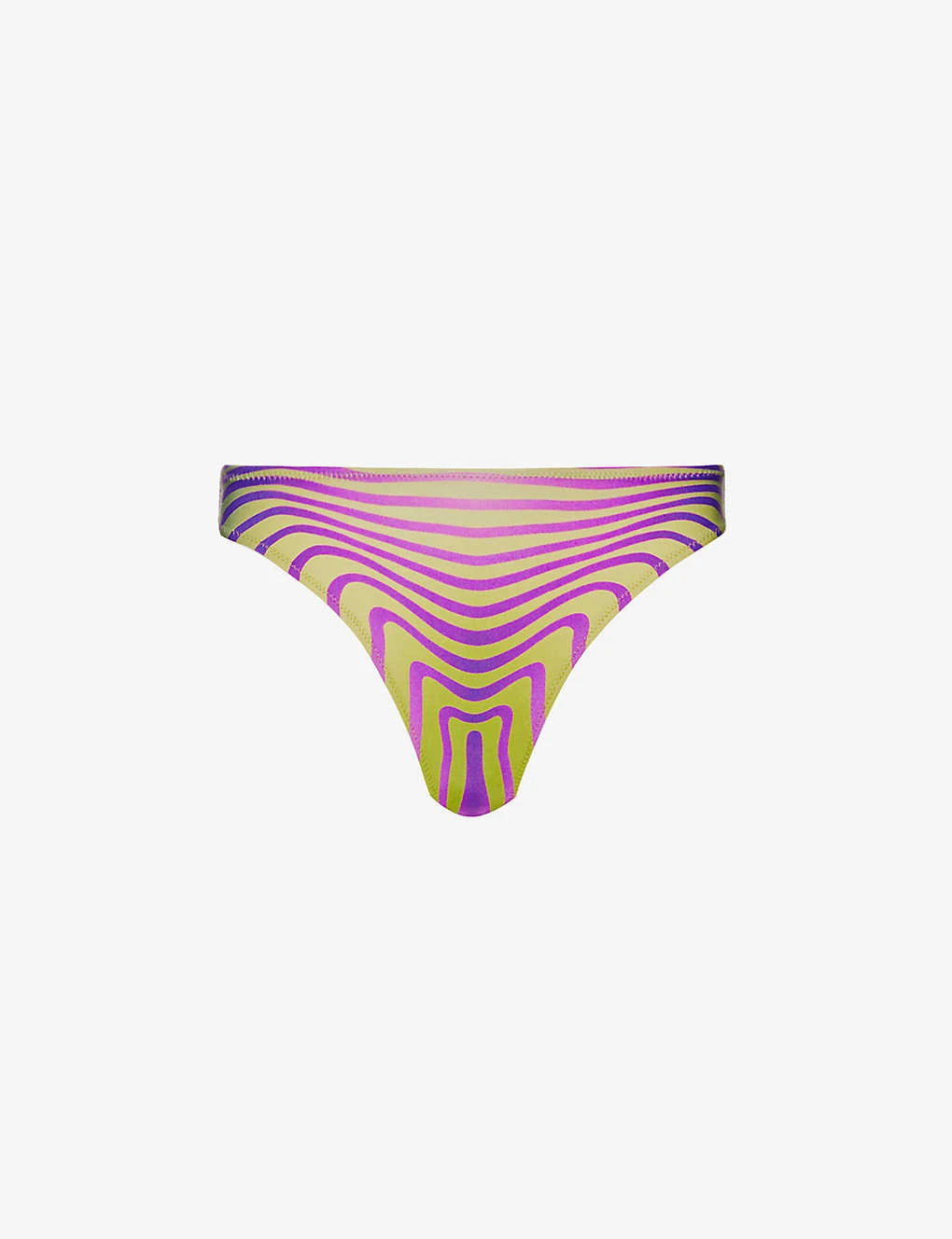 Jean Paul Gaultier Abstract-print Low-rise Bikini Bottoms 1 Jean Paul Gaultier Abstract-print Low-rise Bikini Bottoms