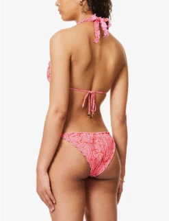 Tangier Abstract-print Stretch-recycled Polyamide Bikini Top -Ted Bakee Fashion Shop R04142183 PRTPRT ALT03