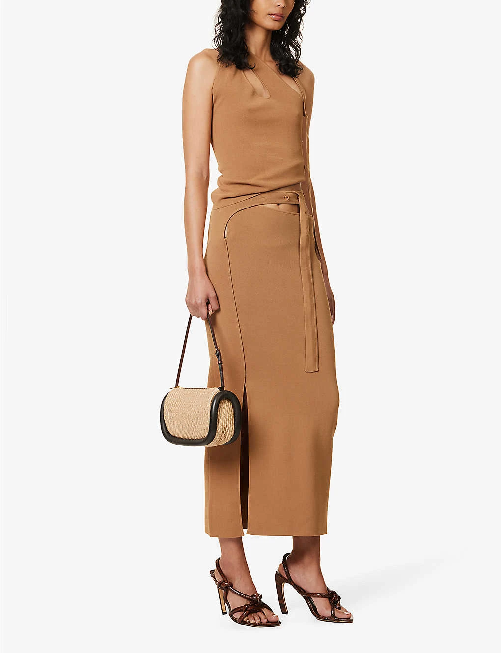 Nadja Cut-out Stretch-woven Top 2 Nadja Cut-out Stretch-woven Top - Image 2