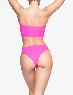 Fits Everybody Stretch-woven Bandeau Bra -Ted Bakee Fashion Shop R04153830 NEONPINK ALT03