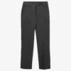 Ikks Birdseye-weave Straight-leg Mid-rise Stretch-woven Trousers