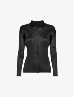 Basic Pleated Knitted Shirt