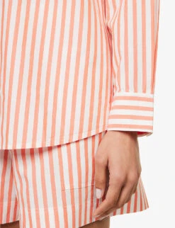 RAILS Arlo Striped Regular-fit Cotton-blend Shirt 11 RAILS Arlo Striped Regular-fit Cotton-blend Shirt -Ted Bakee Fashion Shop R04158667 LESISTRIPE ALT05