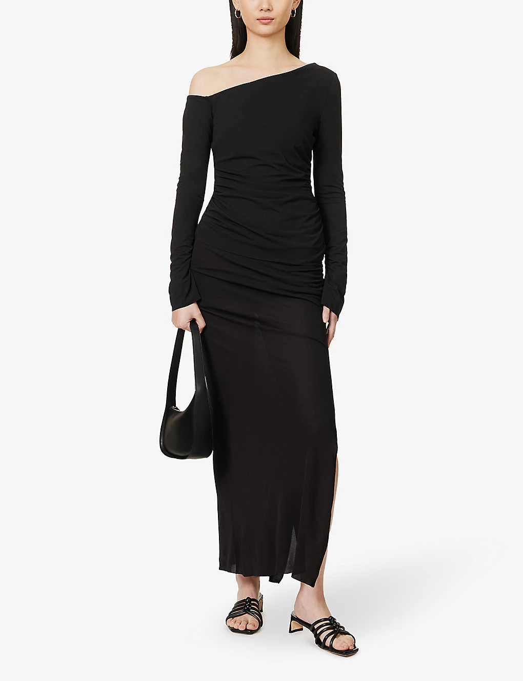 BEC + BRIDGE Lexie Side-split Woven Maxi Skirt 2 BEC + BRIDGE Lexie Side-split Woven Maxi Skirt - Image 2