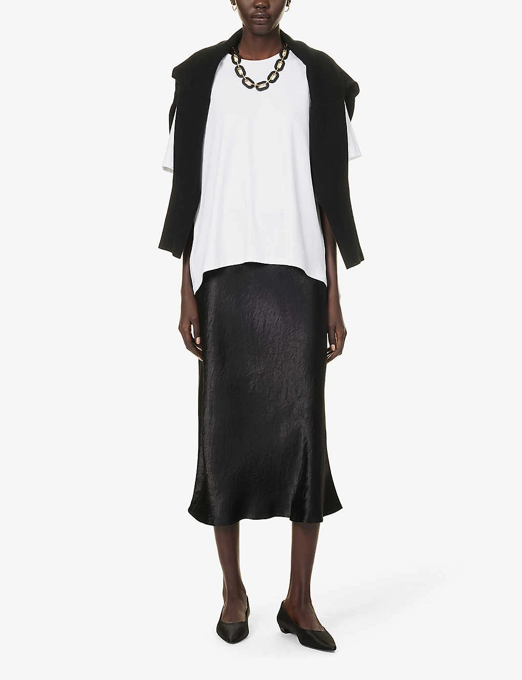 Max Mara Alessio Mid-rise Woven Midi Skirt 2 Max Mara Alessio Mid-rise Woven Midi Skirt - Image 2