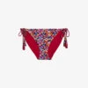 Ted Baker Jennyee Reversible Graphic-print Bikini Bottoms