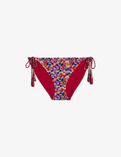Ted Baker Jennyee Reversible Graphic-print Bikini Bottoms