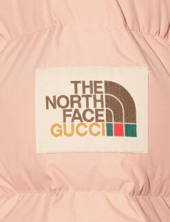 Pre-loved Gucci X The North Face Shell Jacket -Ted Bakee Fashion Shop R04162750 DUSKYPINK ALT03
