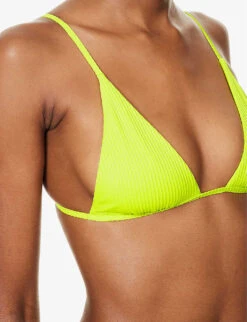 Barbados Triangle Bikini Top -Ted Bakee Fashion Shop R04165698 KEYLIMERIB ALT03