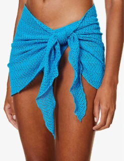 St Barth's Knitted Sarong -Ted Bakee Fashion Shop R04165712 RIDETHEWAVECROCHET ALT04