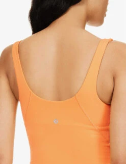 Lululemon Align Cropped Stretch-woven Top -Ted Bakee Fashion Shop R04166428 MANGODREAM ALT04