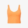 Lululemon Align Cropped Stretch-woven Top