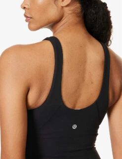 Lululemon Align Slim-fit Stretch-woven Playsuit -Ted Bakee Fashion Shop R04166430 BLACK ALT04