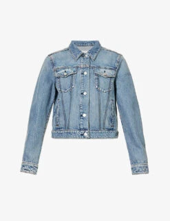 Rag & Bone Nico Chest-pocket Denim Jacket