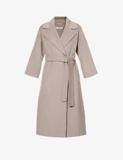 Venice Notched-lapel Regular-fit Wool Coat