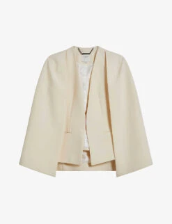 Ted Baker Dannio Structured Stretch-woven Cape Waistcoat