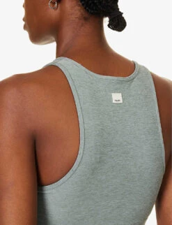 Vuori Elevation Scoop-neck Stretch-recycled Polyester Tank Top 9 Vuori Elevation Scoop-neck Stretch-recycled Polyester Tank Top -Ted Bakee Fashion Shop R04167653 STORMYHEATHER ALT04