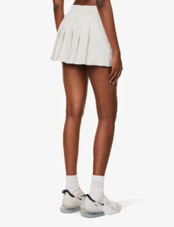 Vuori Halo Perform Stretch-recycled Polyester Mini Skirt 8 Vuori Halo Perform Stretch-recycled Polyester Mini Skirt -Ted Bakee Fashion Shop R04167657 SALTHEATHER ALT03