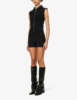 FIORUCCI Fio Mono G Playsuit -Ted Bakee Fashion Shop R04168328 BLACK ALT02
