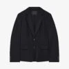 Joseph Belmore Single-breasted Regular-fit Silk-cotton Blend Jacket