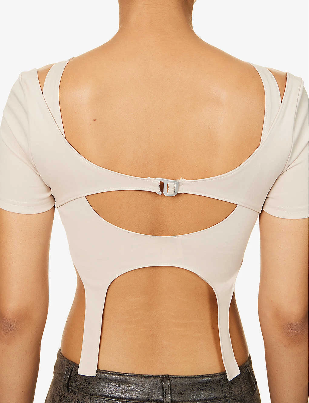 Hail Harness Cut-out Stretch-woven Top 6 Hail Harness Cut-out Stretch-woven Top - Image 6