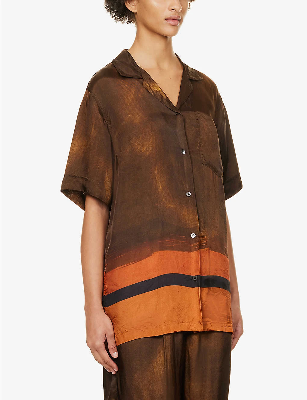 Dries Van Noten Striped Regular-fit Woven Shirt 3 Dries Van Noten Striped Regular-fit Woven Shirt - Image 3