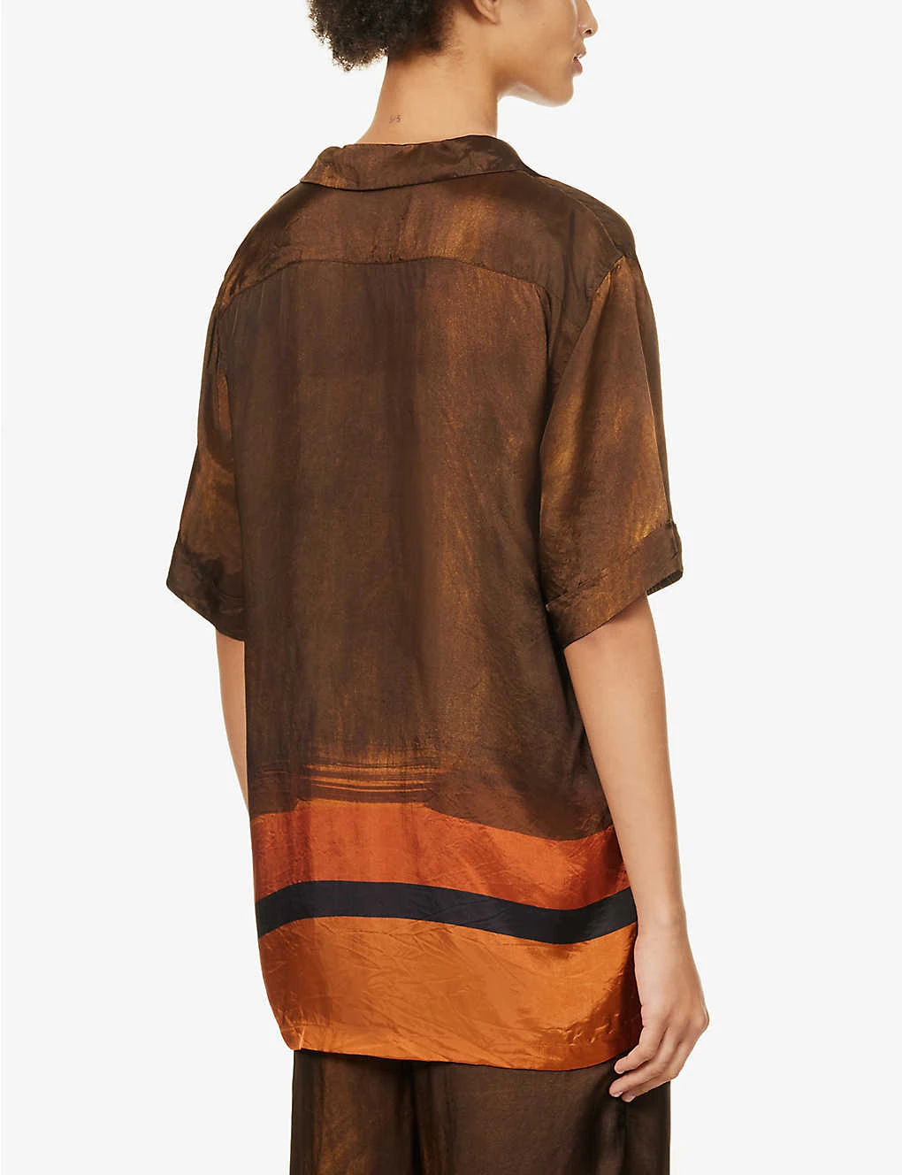 Dries Van Noten Striped Regular-fit Woven Shirt 4 Dries Van Noten Striped Regular-fit Woven Shirt - Image 4