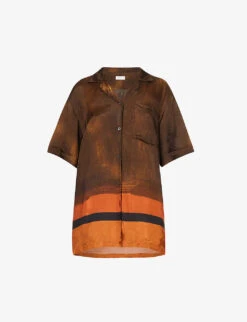 Dries Van Noten Striped Regular-fit Woven Shirt